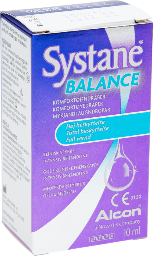 Balance komfortøyedråper, 10 ml