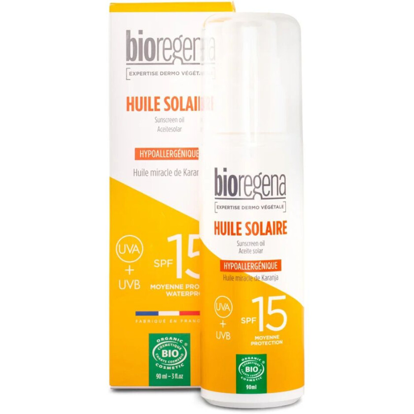 Sunscreen Oil, 90 ml Solbeskyttelse til kropp
