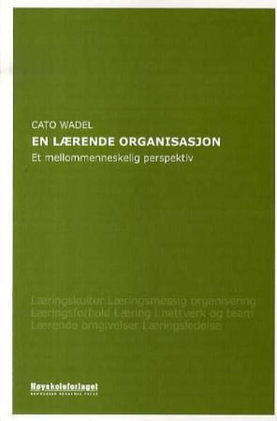 En lærende organisasjon av Cato Wadel
