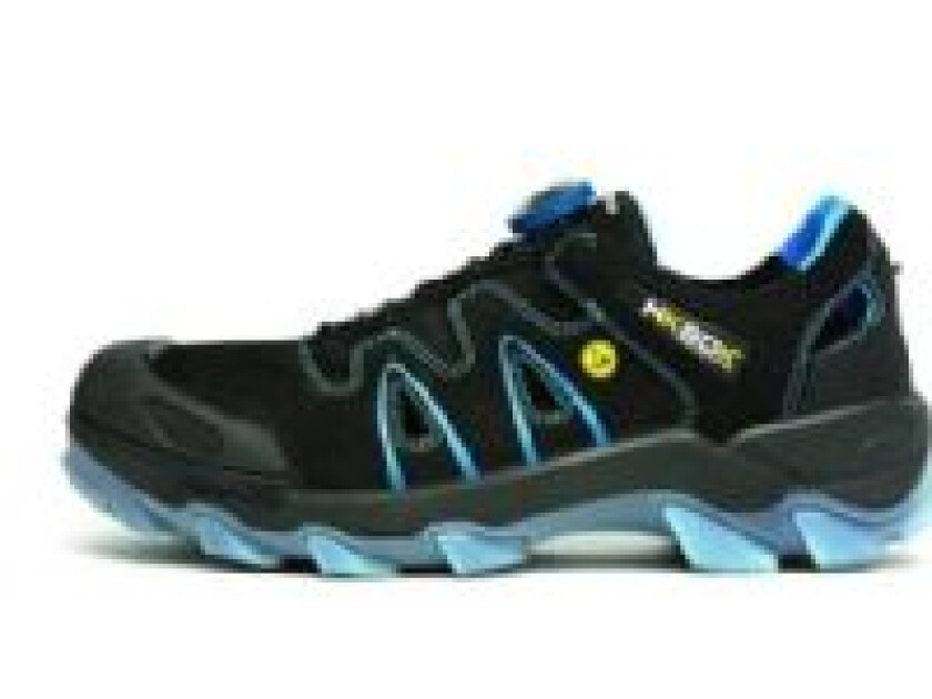 Sikkerhedssandal Z2 S1P sort/blå str. 43