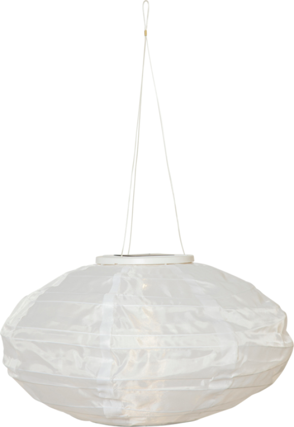 Solcelledekor Festival 19 cm White
