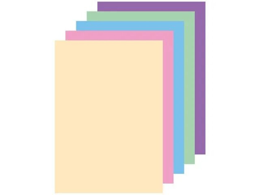 Kopipapir A4 80g pastell 5 frg (100)