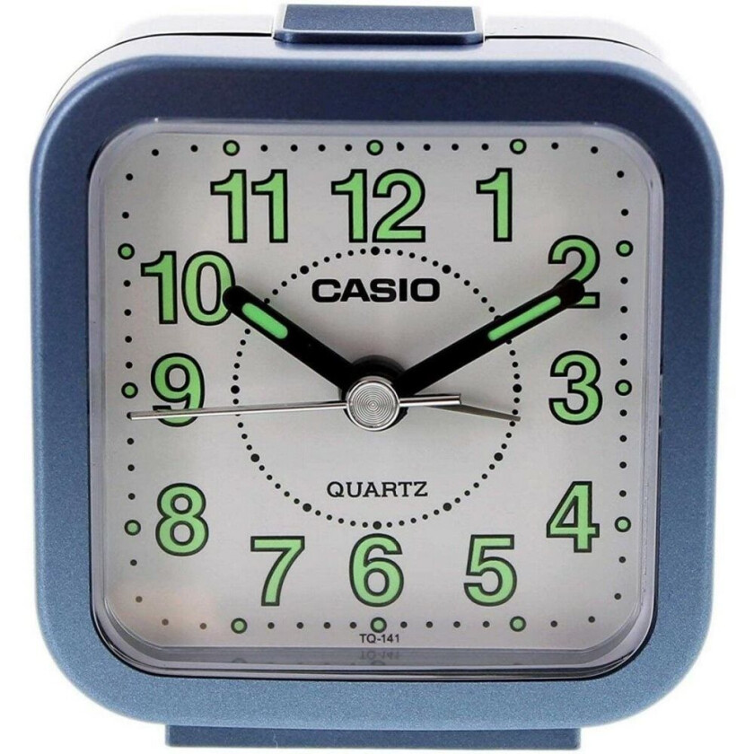 Vekkerklokke Casio TQ-141-2EF Blå