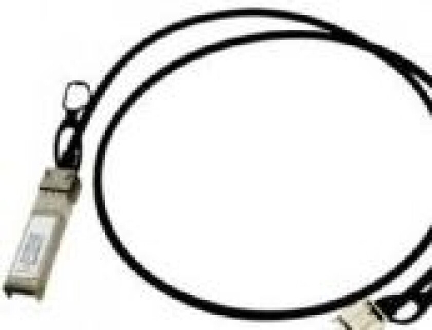 BNT 40Gb QSFP+ Direct Attach Cable - Nettverkskabel - QSFP+ til QSFP+ - 1 m - for BNT RackSwitch G8264F, RackSwitch G8264R ThinkAgile HX2320 Appliance ThinkSystem NE2580O