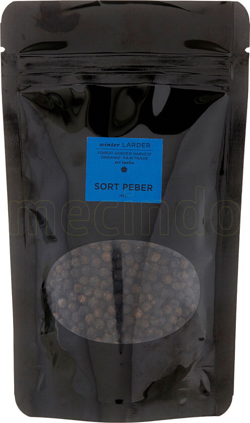 Hel Svart Pepper Refill Øko - 100 g