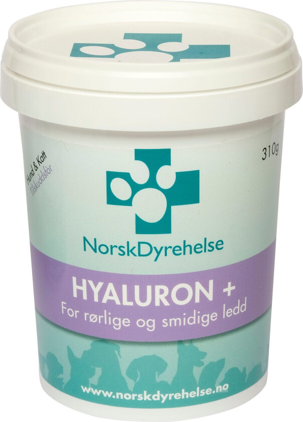 Hyaluron+ Kosttilskudd Hund 310 g
