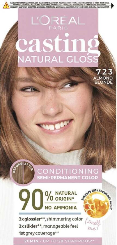 L'Oréal Paris Casting Natural Gloss 723 Almond Blonde