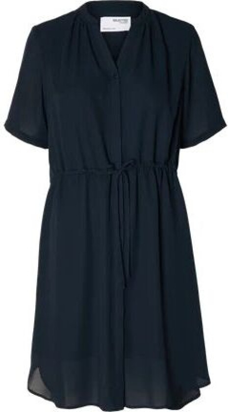Damina Ss Dress - Dark Sapphire 42