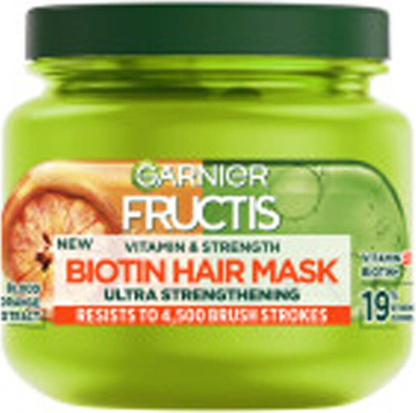Garnier Fructis Vitamin & Strength Biotin Hair Mask 320ml
