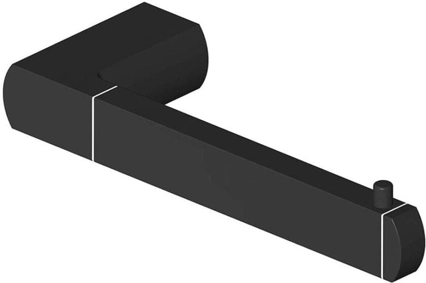 Square Toalettpapirholder Matt svart