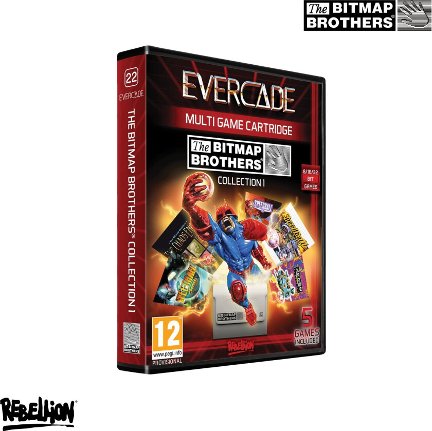 Evercade Bitmap Brothers Cartridge 1 - EFIGS