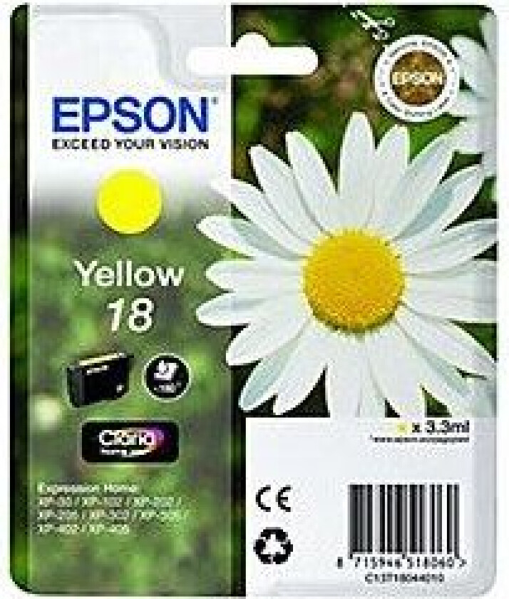 Daisy Ink 18 Yellow