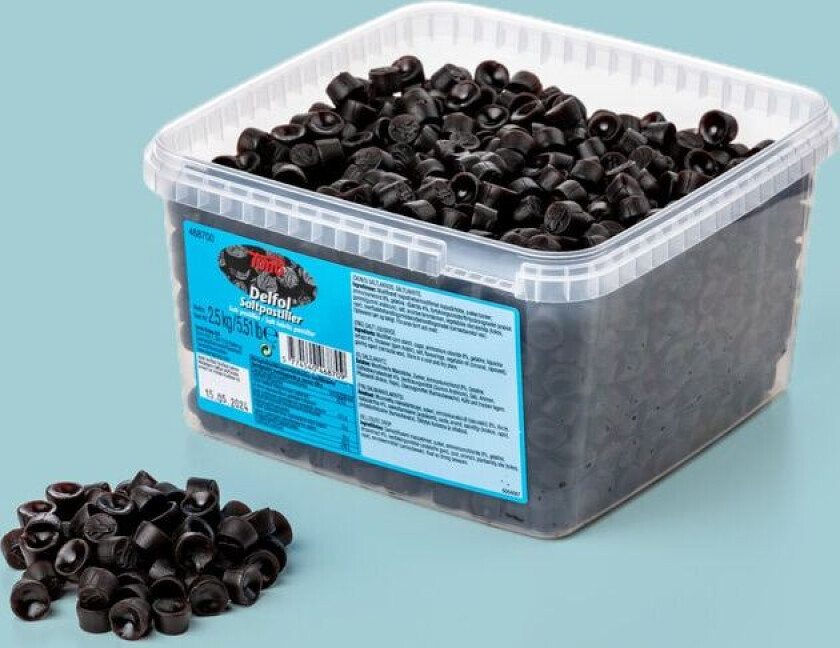 Bilde av Saltpastiller smågodt 2,5 kg