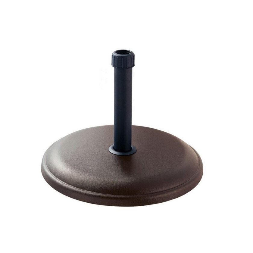 Parasollfot 45 x 45 x 5 cm Brun sement