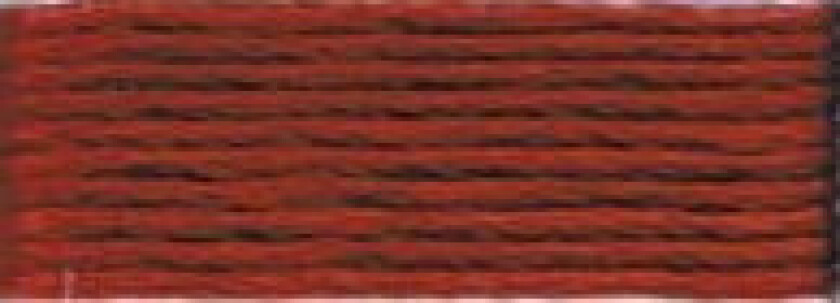 Mouliné Spécial 25 Broderitråd 918 Rustrød - Mouliné Spécial 25