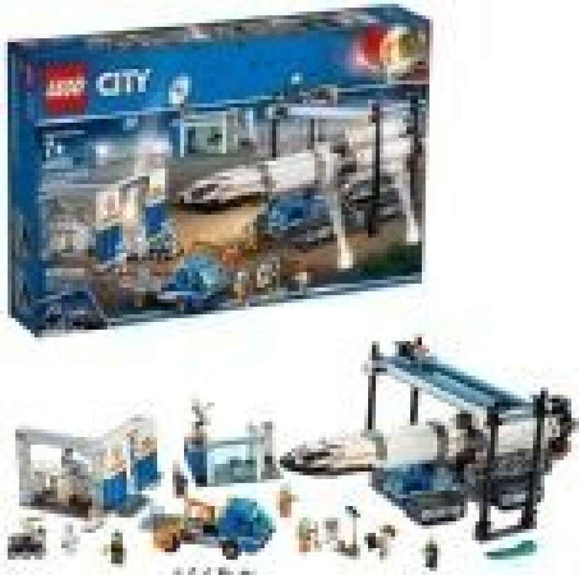 Lego 60229 Anlegg for rakettmontering og transport