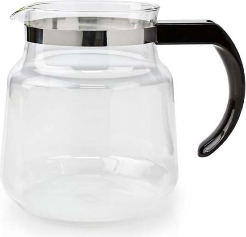 Nedis Glass Kaffe Jug Kompatibel med: Moccamaster K / KB/ 1 0PL / Excellent 10S 1.2 l Sort