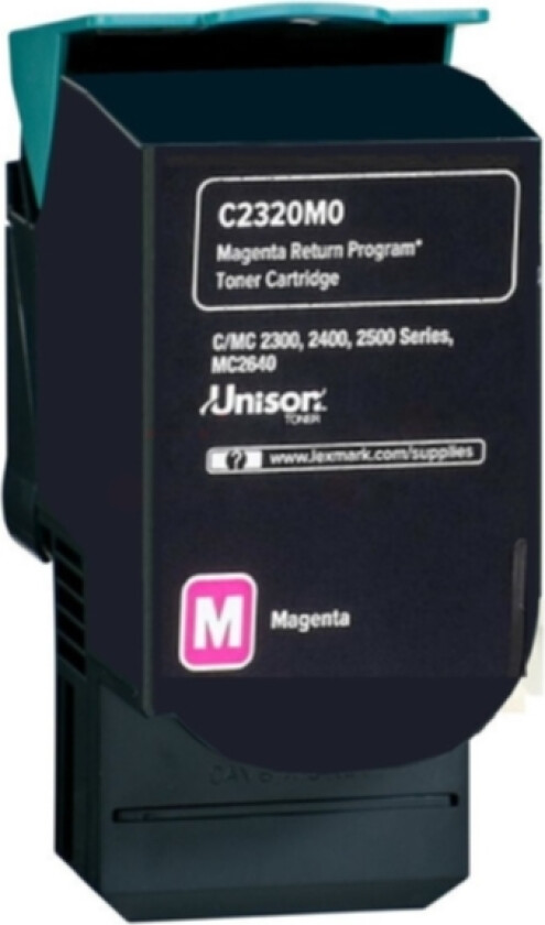 C2320M0 Toner magenta 1.000 sider