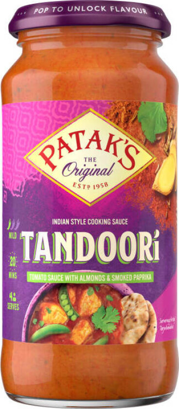 Tandori Cooking Sauce 450g Patak's