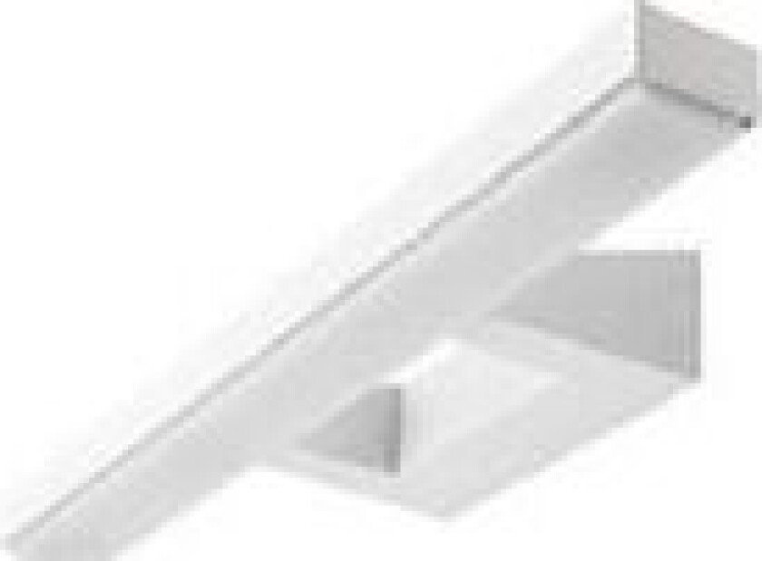 SG View vegglampe LED 16W/827, Hvit