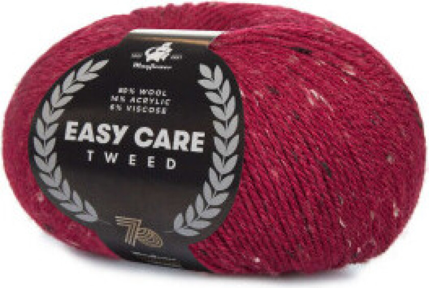 Easy Care Tweed Garn 427 Vinrød