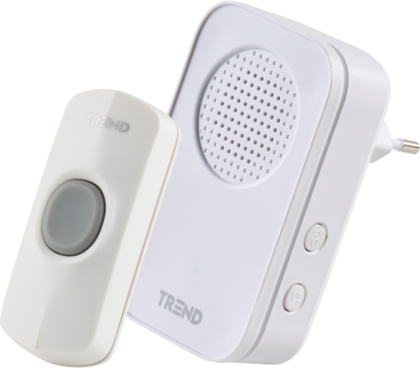 Trend Ringeklokke Value, Plug-in, 100 meter, Hvit