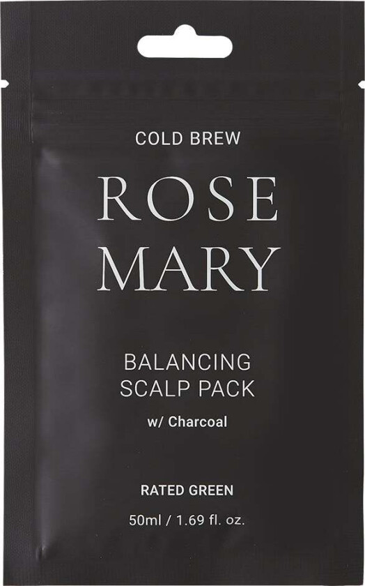 Cold Brew Rosemary Balancing Scalp Pack w/ Charcoal, 50 ml  Spesielle behov