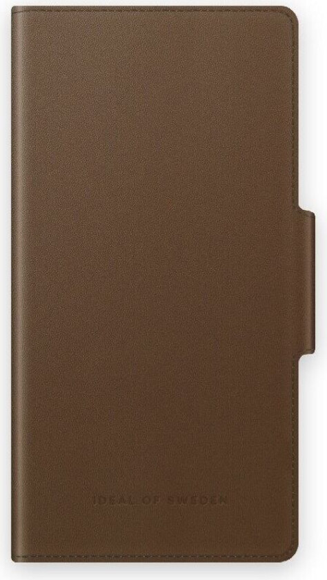 IDEAL OF SWEDEN Lommebokdeksel Intense Brown for iPhone 13