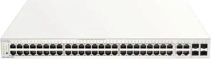 D-link Dbs-2000-52mp 48xge 4xsfp Poe 370w Switch