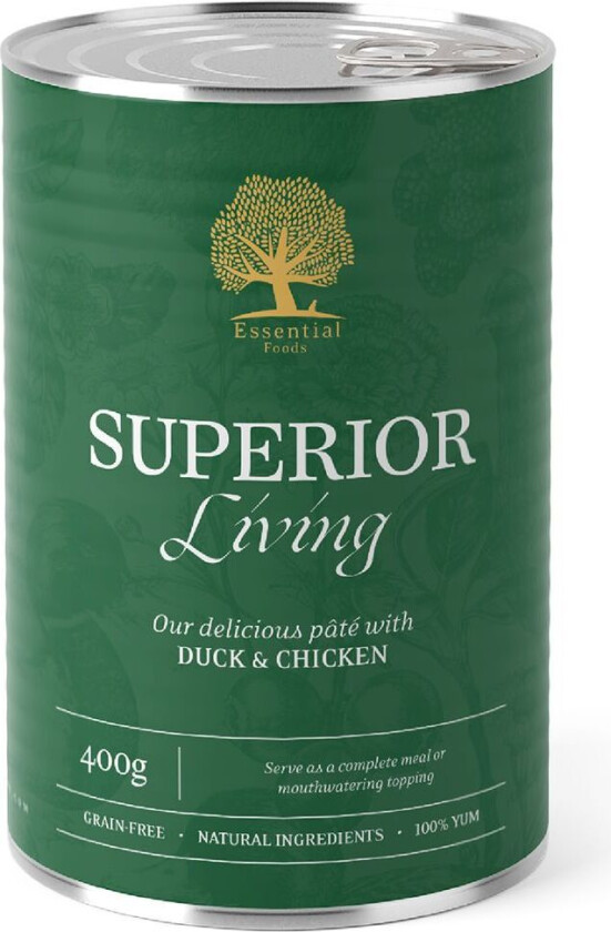 ESSENTIAL Superior Living Paté Våtfôr til Hund 400 g