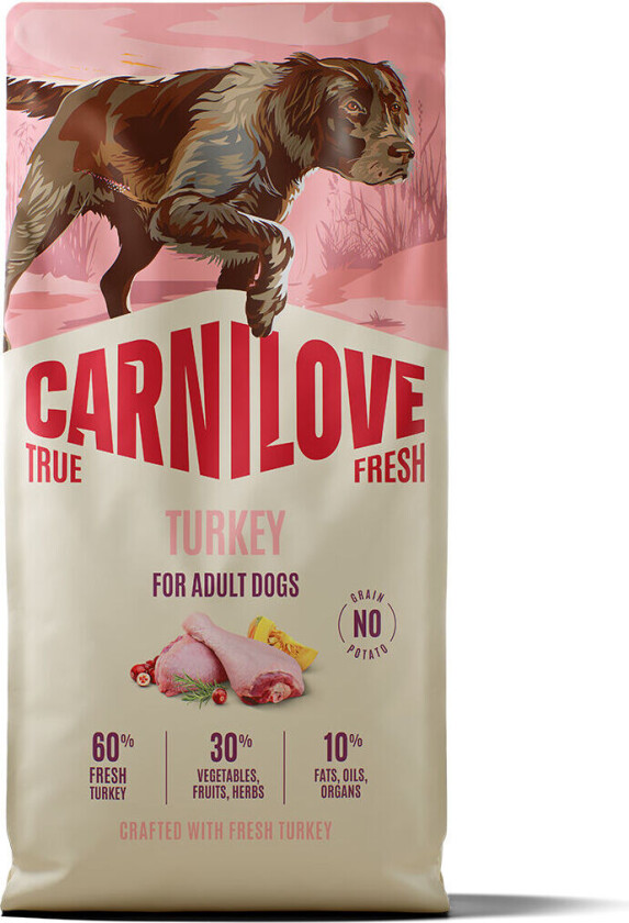 True Fresh Dog Adult Turkey Tørrfôr til Hund