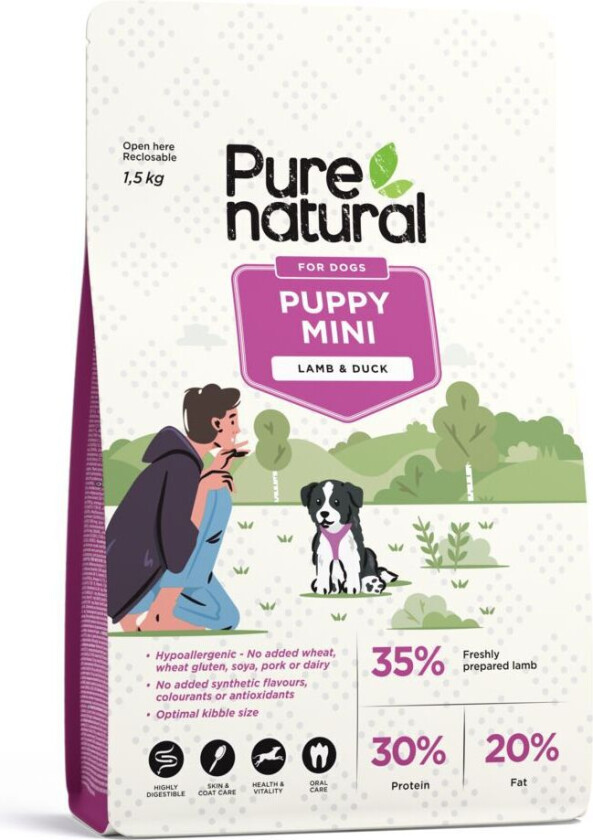 Puppy Mini 1,5 kg Tørrfôr til Valp