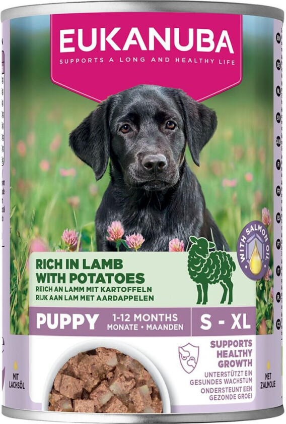 Dog Wet Puppy Lamb with Potatoes Våtfôr til Valp 400 g