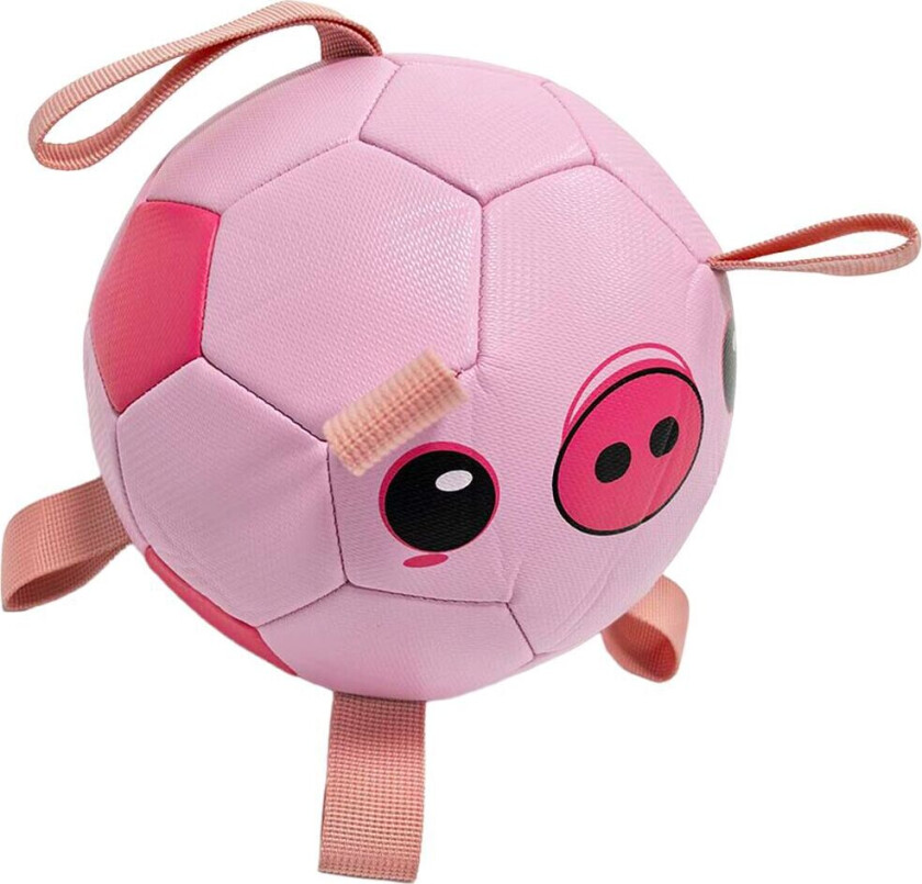 Football Piggy Hundeball med Håndtak