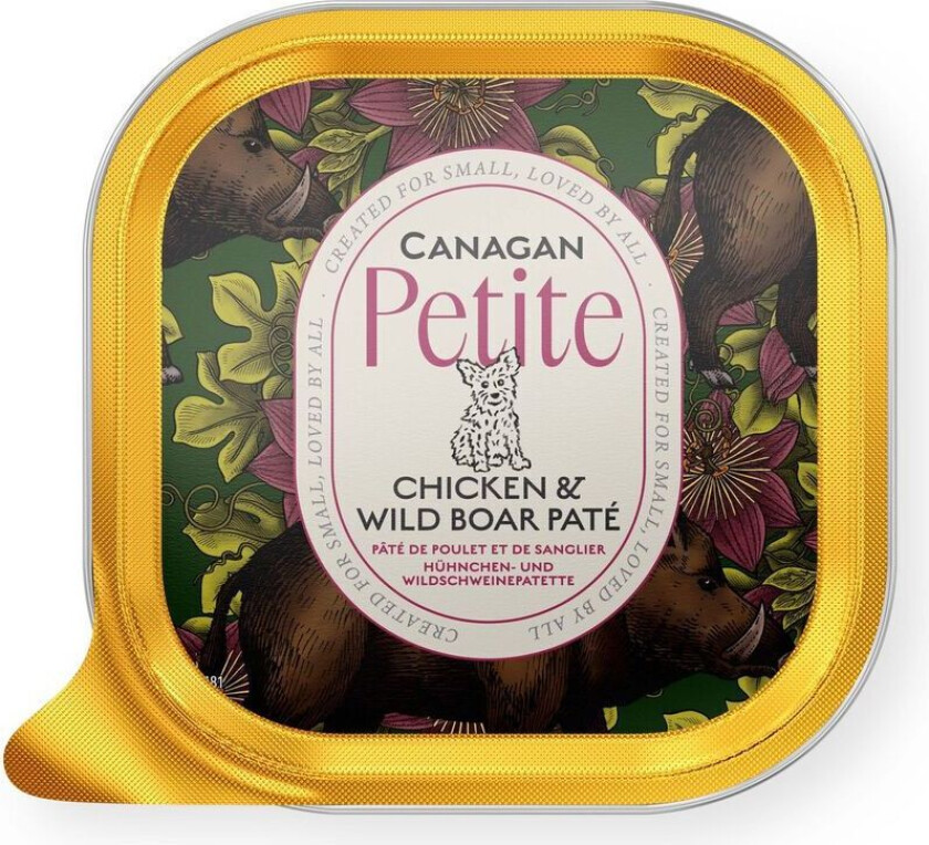 Petite Chicken with Wild Boar Pate Våtfôr til Hund 100 g