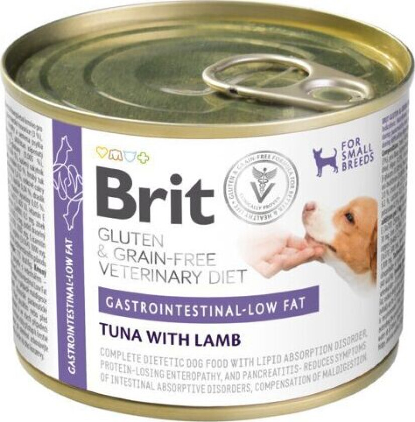 Dog Grain Free Gastrointestinal Low Fat Tuna with Lamb 400 g