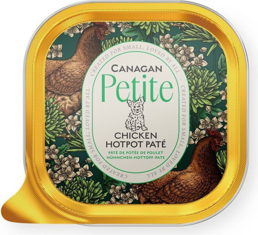 Bilde av Petite Chicken Hotpot Pate Våtfôr til Hund 100 g