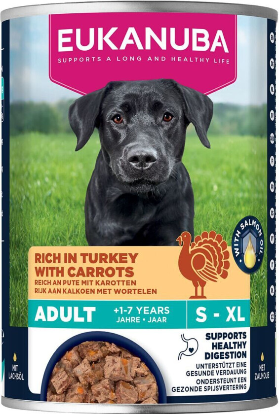 Dog Wet Adult Turkey with Carrots Våtfôr til Hund 400 g