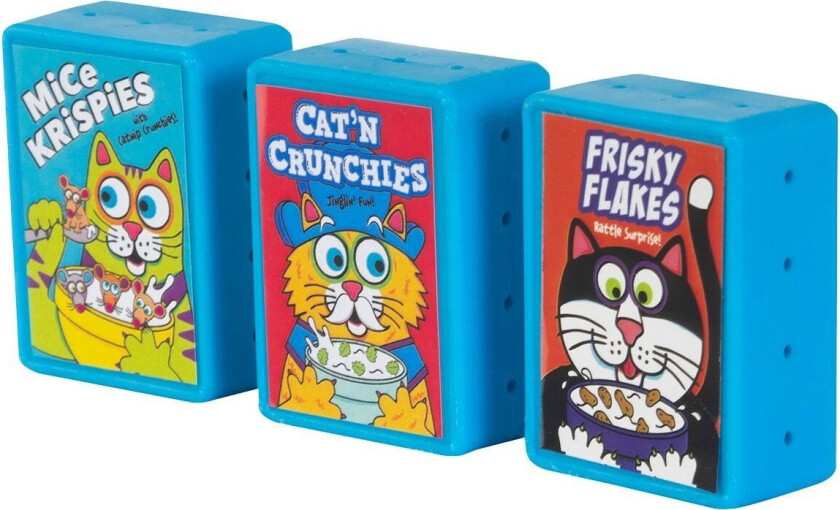 Batty Boxes Katteleke 3-pakning