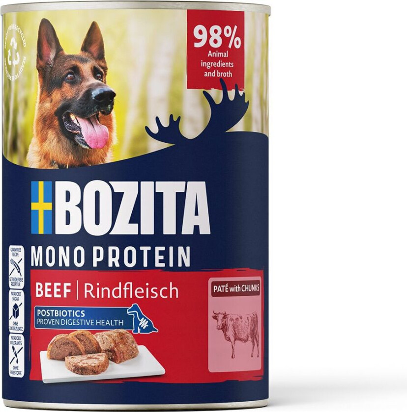 Paté Våtfôr til Hund Storfe 400 g