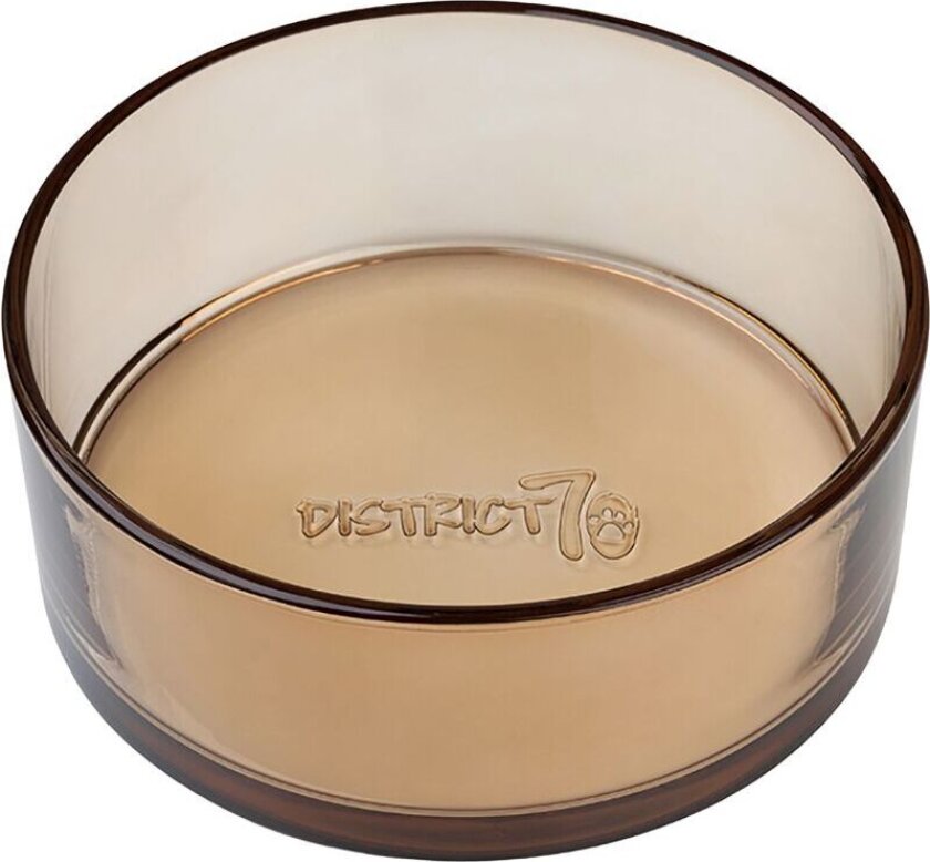 Hundeskål Glass Beige