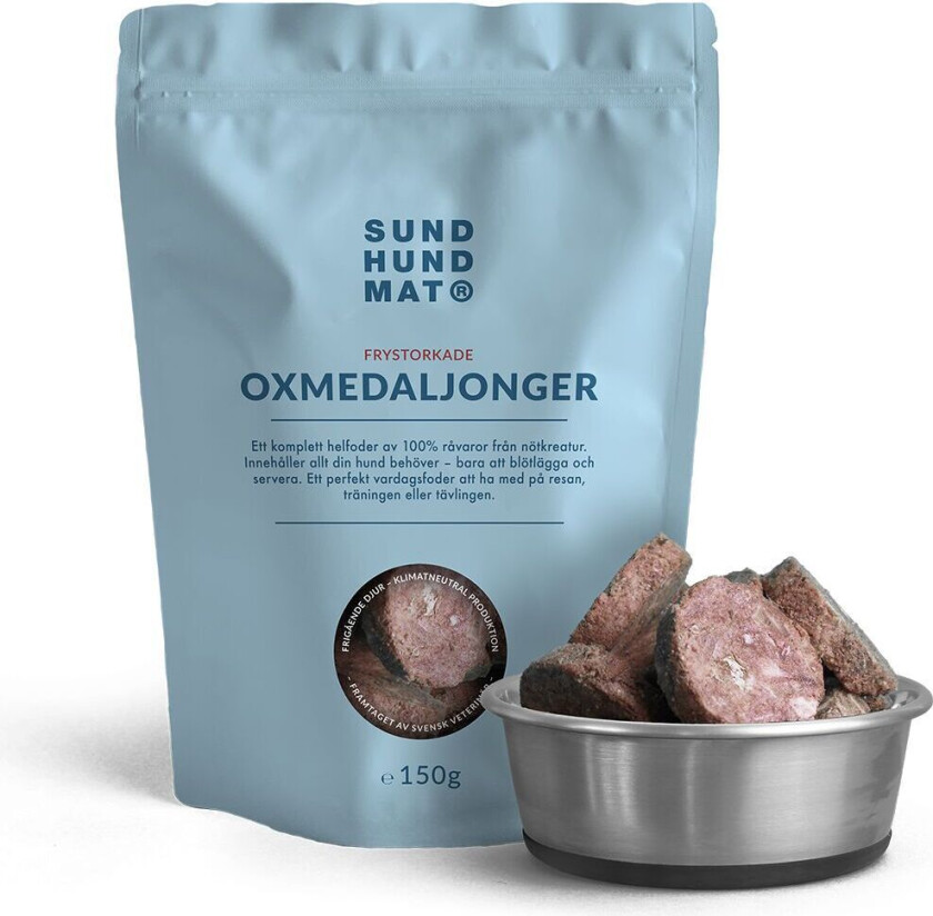 Frysetørket Oksemedaljong 150 g