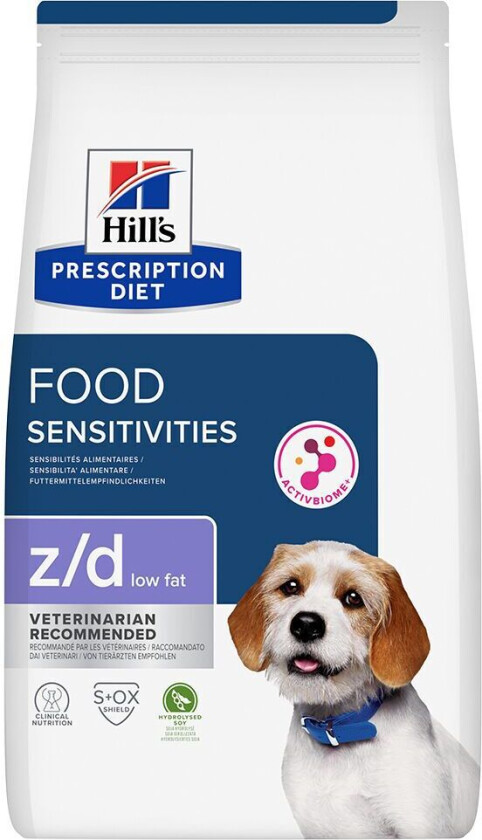 z/d Low Fat Hydro Soy Tørrfôr til Hund