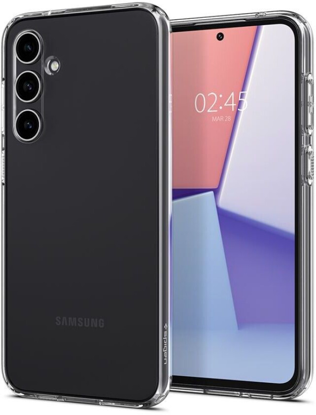Samsung Galaxy S23 FE Liquid Crystal Deksel - Gjennomsiktig