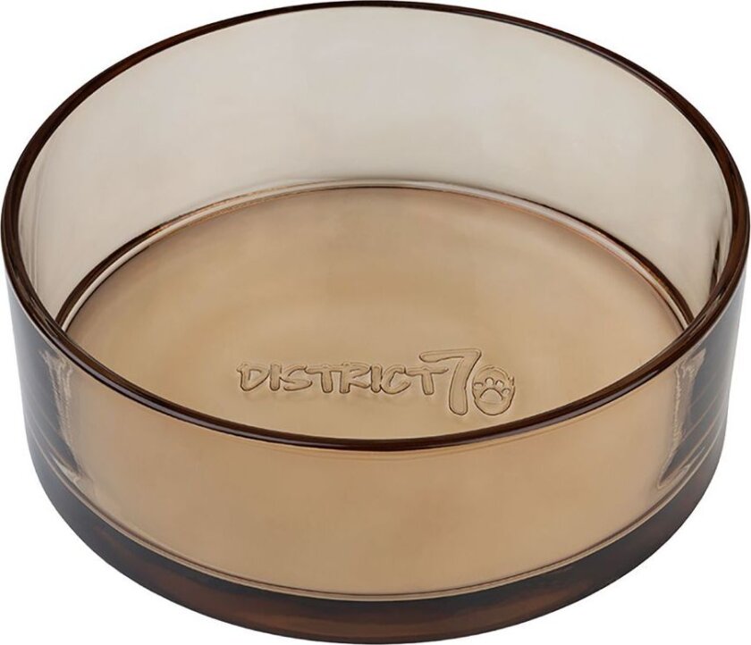 Hundeskål Glass Beige