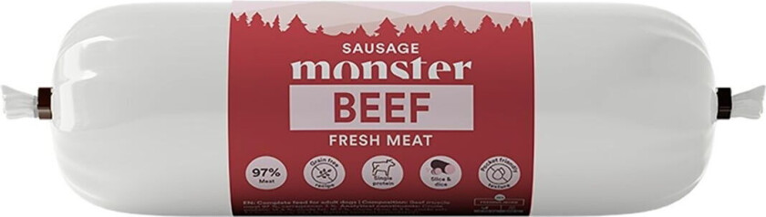 Bilde av Monster Dog Sausage Beef