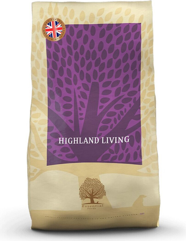 Highland Living Tørrfôr til hund 10 kg