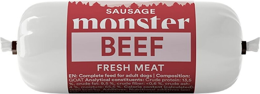 Monster Dog Sausage Beef