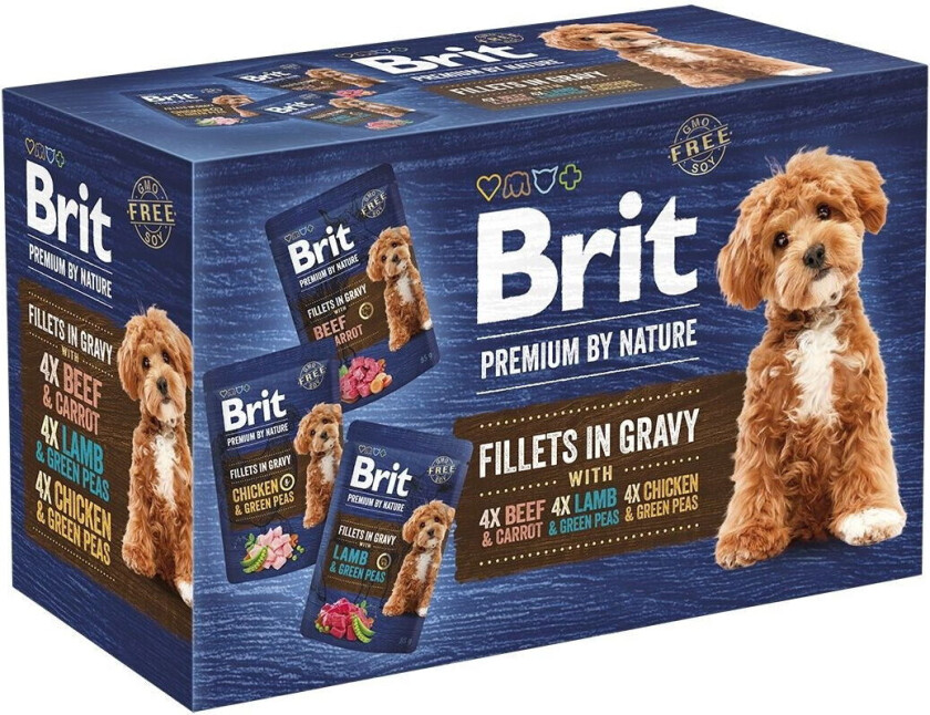 by Nature Dog Multipack gravy 12x85 g