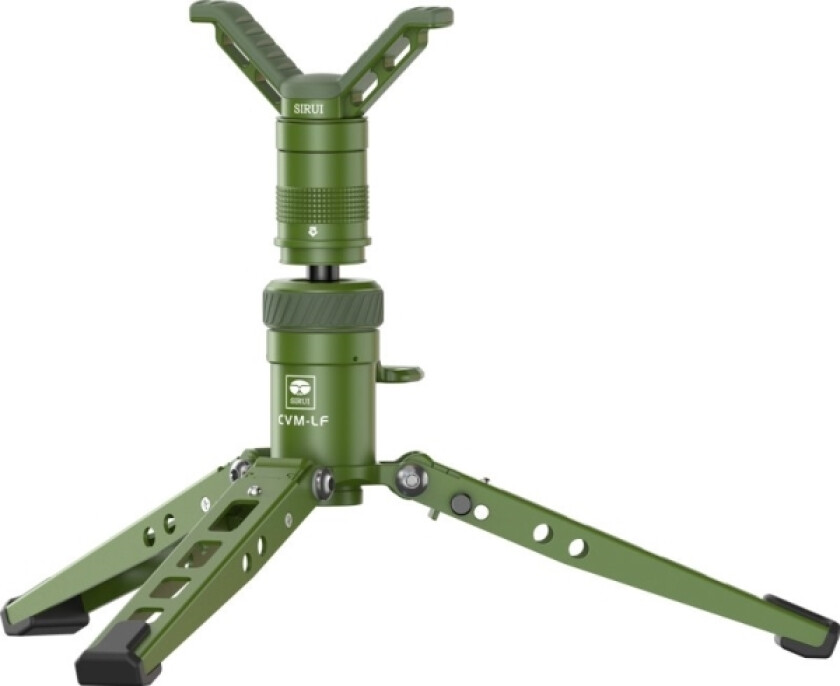 Table Tripod / Low Angle Monopod Feet & V-Shape Gun Pedal Version Green